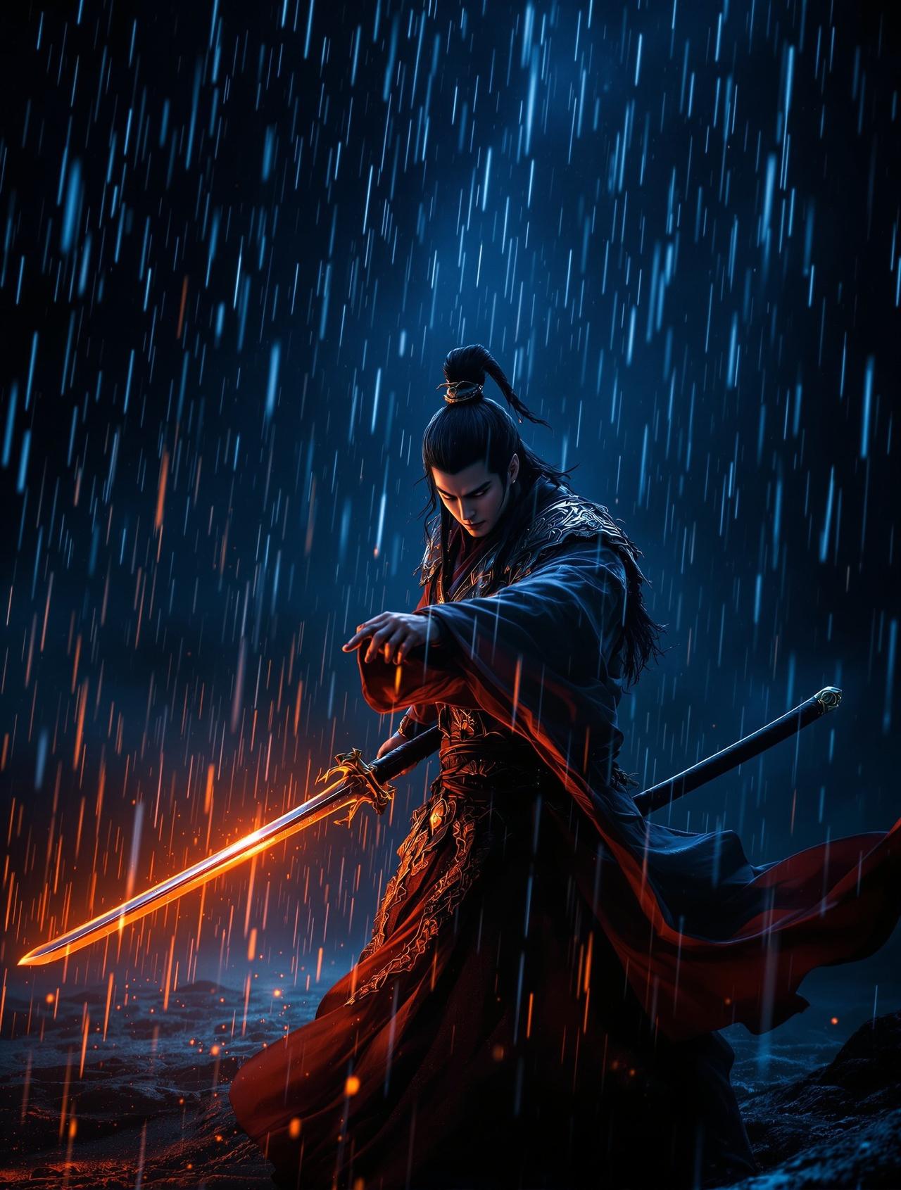 江湖夜雨十年灯